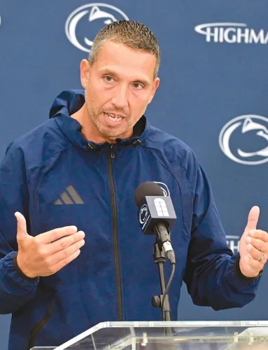 Despite major turnover, Penn State coach Matt Campbell ready for success